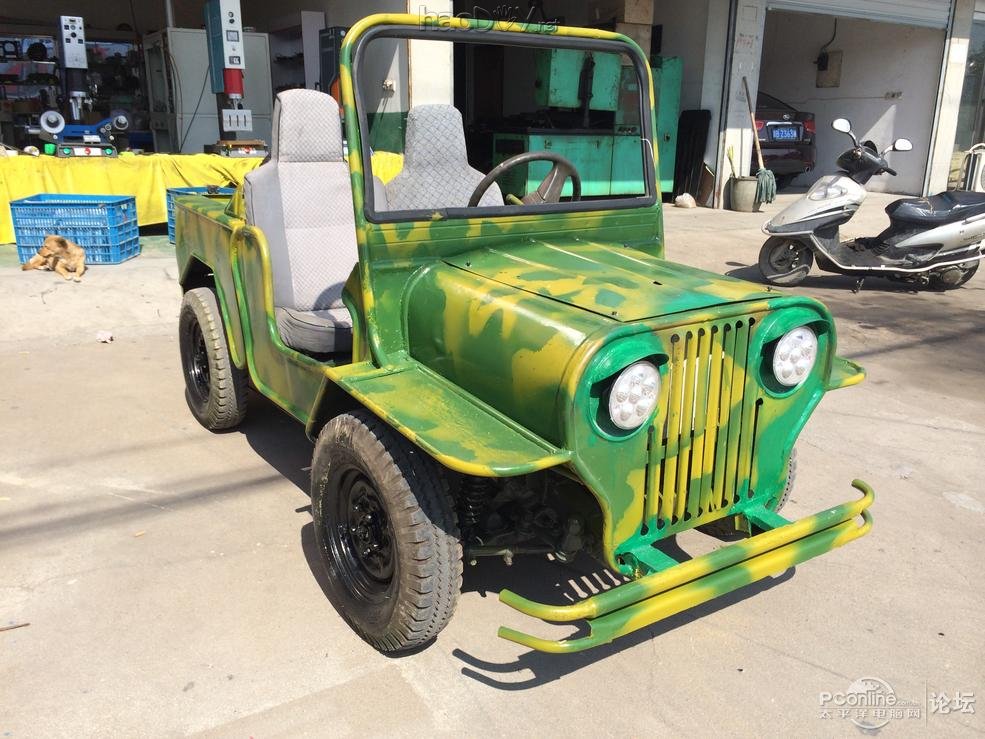 点击查看原图 闭门造车之“永生2号”自制电动越野车 已添加视频 已上牌