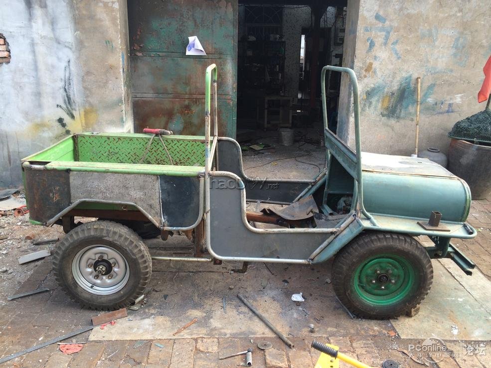 点击查看原图 闭门造车之“永生2号”自制电动越野车 已添加视频 已上牌