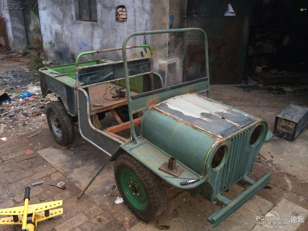 点击查看原图 闭门造车之“永生2号”自制电动越野车 已添加视频 已上牌