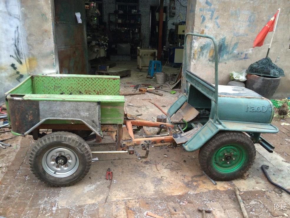 点击查看原图 闭门造车之“永生2号”自制电动越野车 已添加视频 已上牌