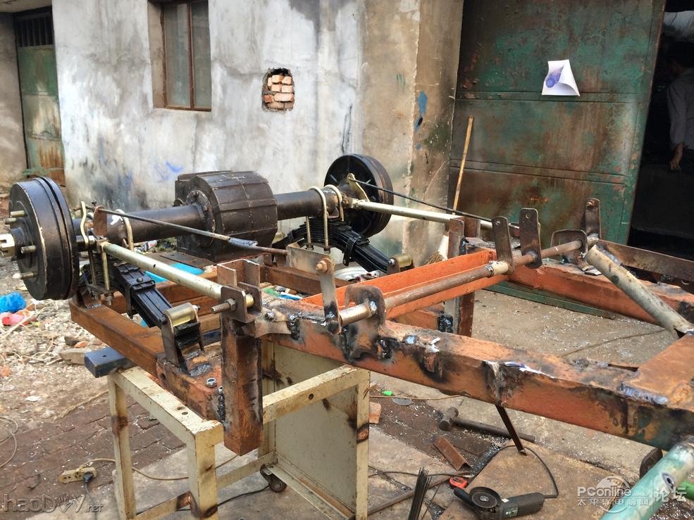 点击查看原图 闭门造车之“永生2号”自制电动越野车 已添加视频 已上牌