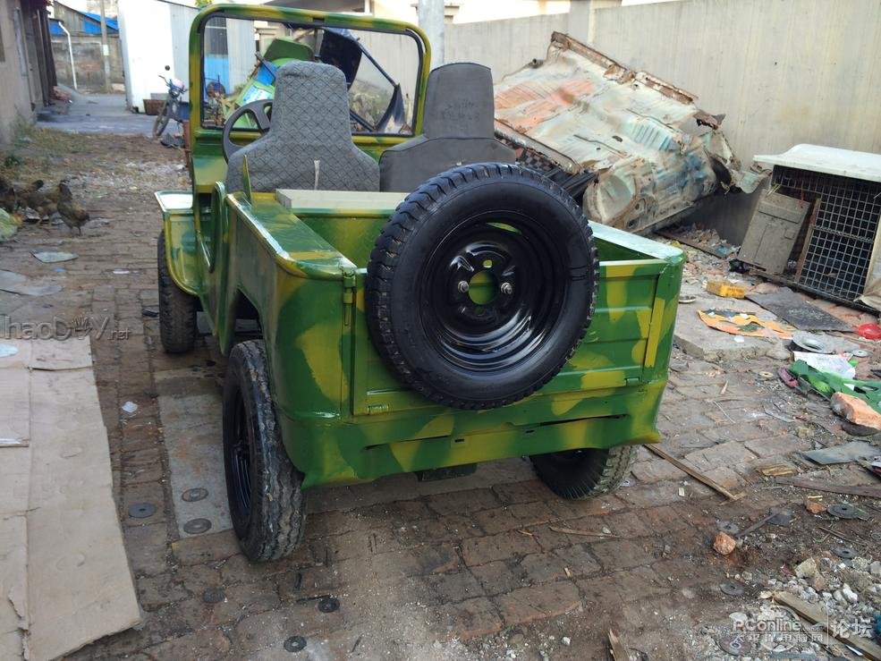 点击查看原图 闭门造车之“永生2号”自制电动越野车 已添加视频 已上牌