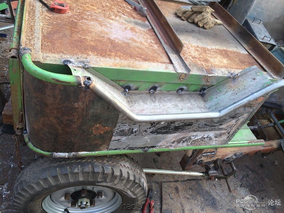 点击查看原图 闭门造车之“永生2号”自制电动越野车 已添加视频 已上牌