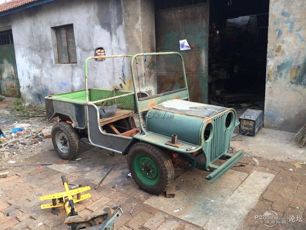 点击查看原图 闭门造车之“永生2号”自制电动越野车 已添加视频 已上牌