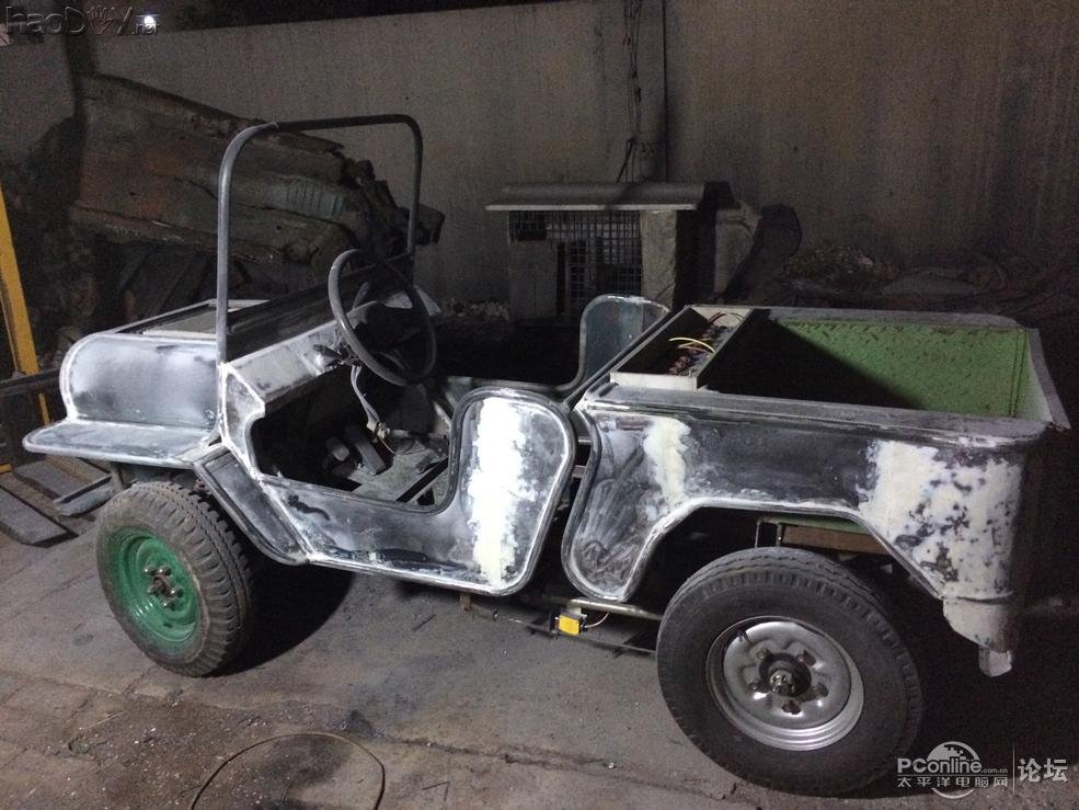 点击查看原图 闭门造车之“永生2号”自制电动越野车 已添加视频 已上牌