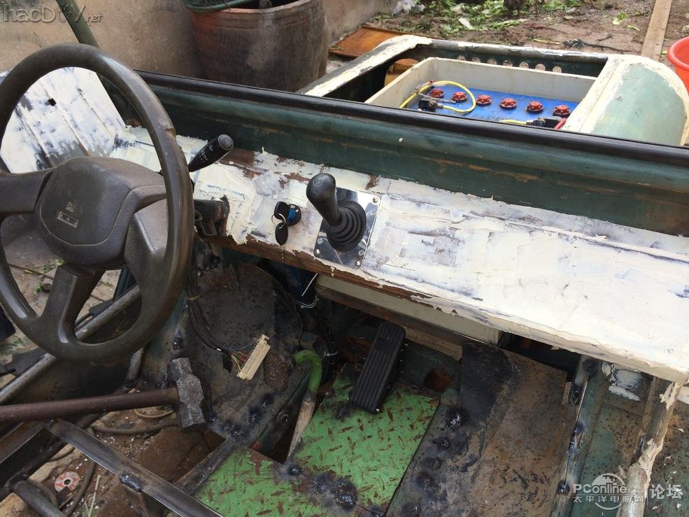 点击查看原图 闭门造车之“永生2号”自制电动越野车 已添加视频 已上牌