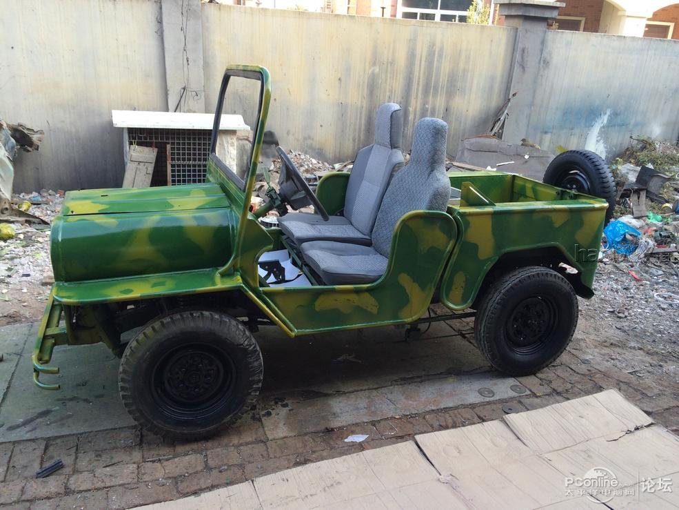 点击查看原图 闭门造车之“永生2号”自制电动越野车 已添加视频 已上牌