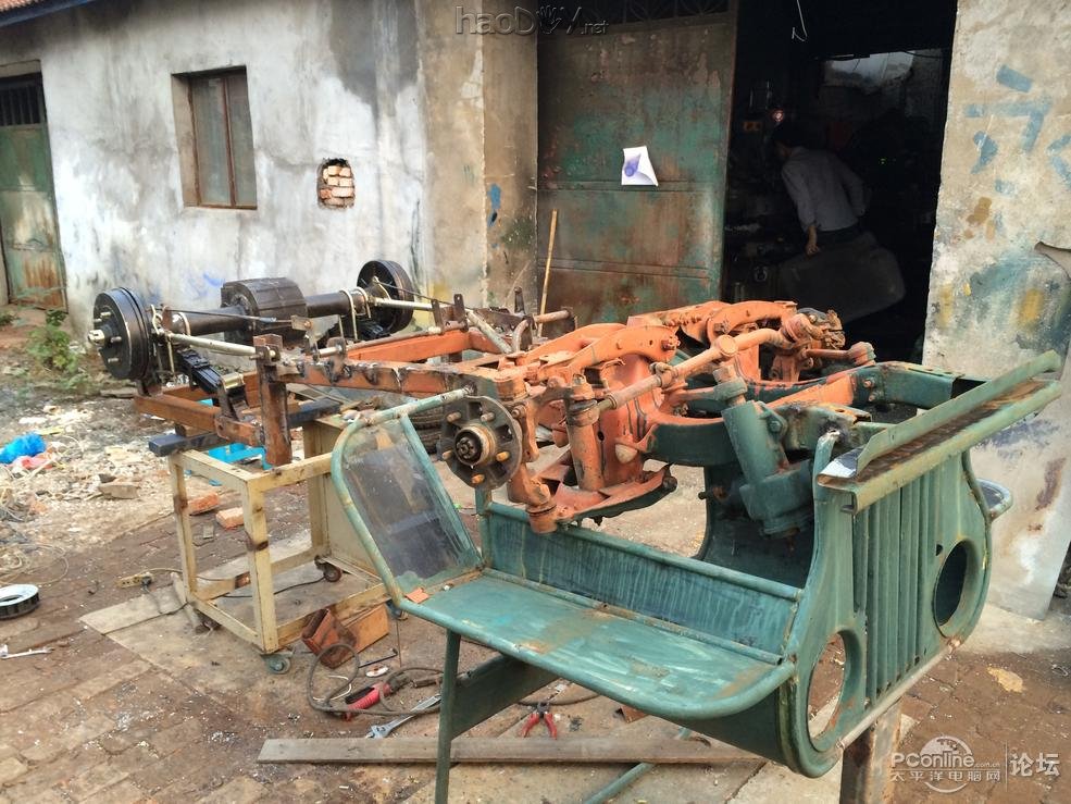 点击查看原图 闭门造车之“永生2号”自制电动越野车 已添加视频 已上牌