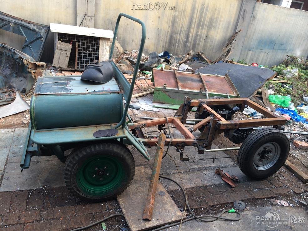 点击查看原图 闭门造车之“永生2号”自制电动越野车 已添加视频 已上牌