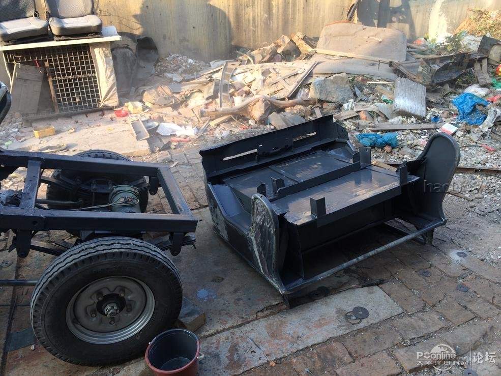 点击查看原图 闭门造车之“永生2号”自制电动越野车 已添加视频 已上牌