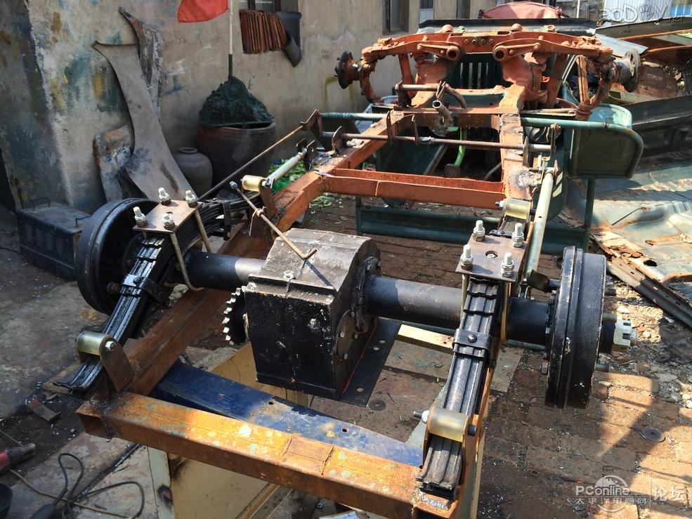 点击查看原图 闭门造车之“永生2号”自制电动越野车 已添加视频 已上牌