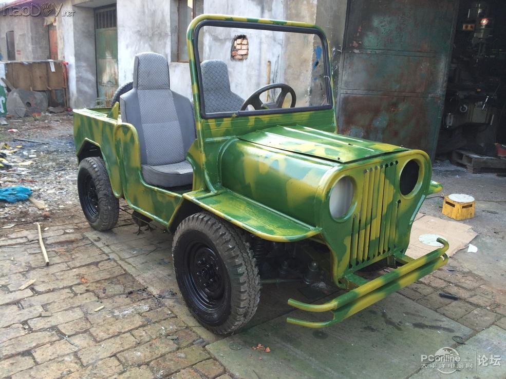 点击查看原图 闭门造车之“永生2号”自制电动越野车 已添加视频 已上牌