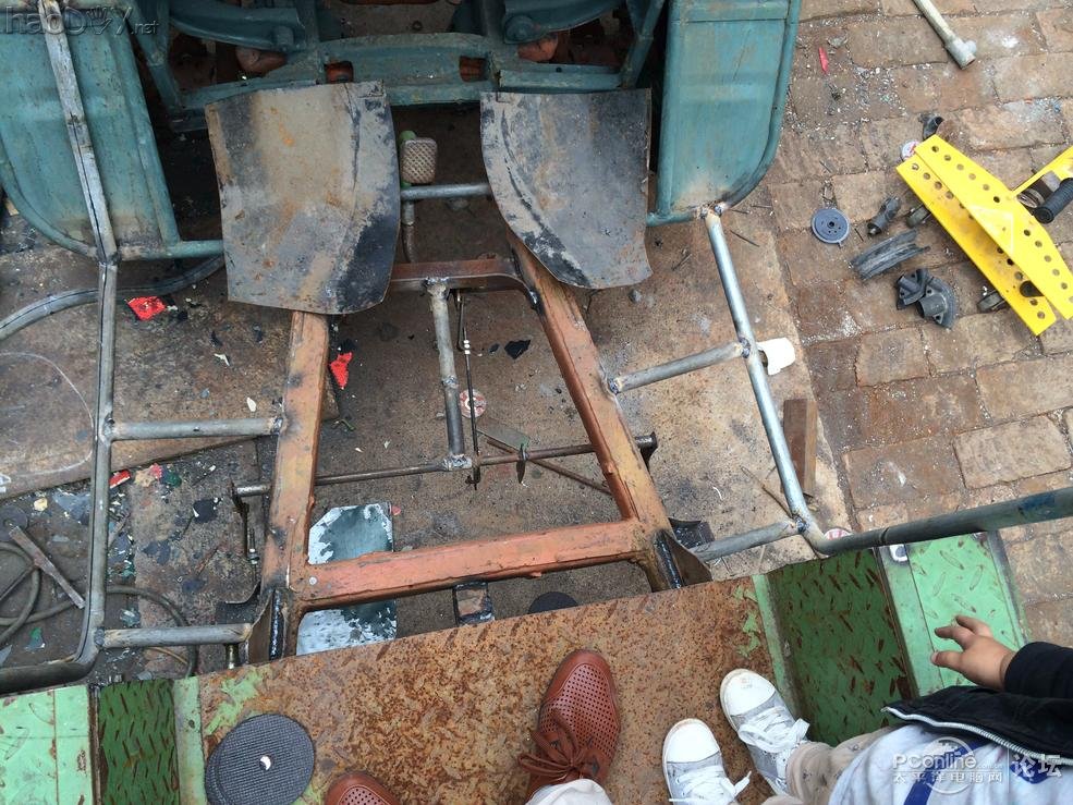 点击查看原图 闭门造车之“永生2号”自制电动越野车 已添加视频 已上牌