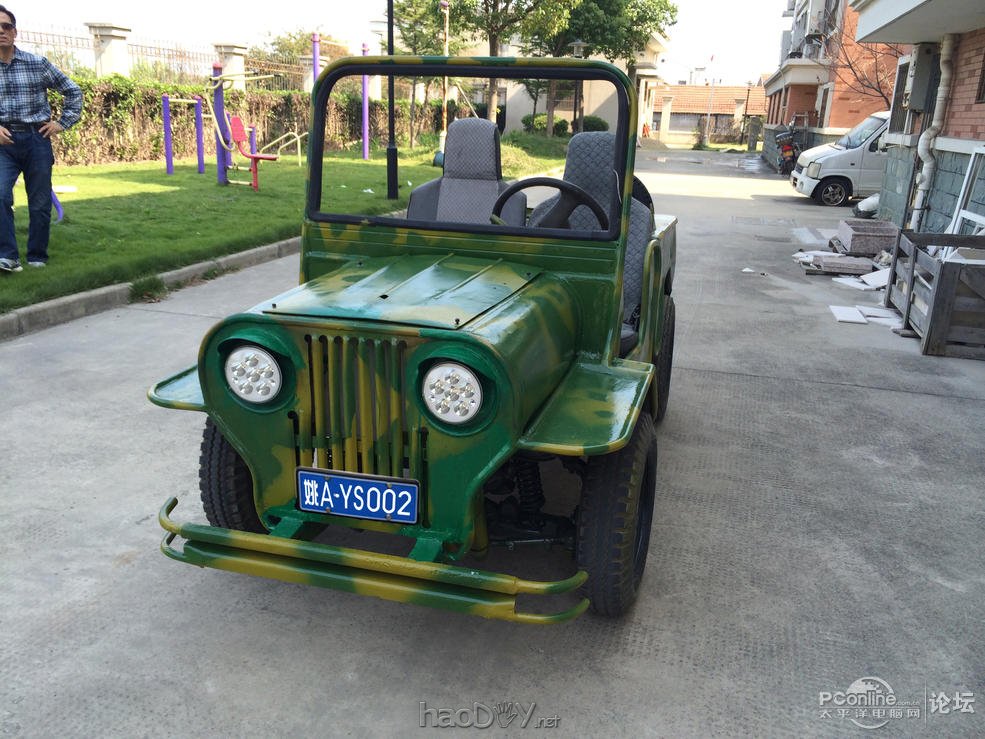 点击查看原图 闭门造车之“永生2号”自制电动越野车 已添加视频 已上牌