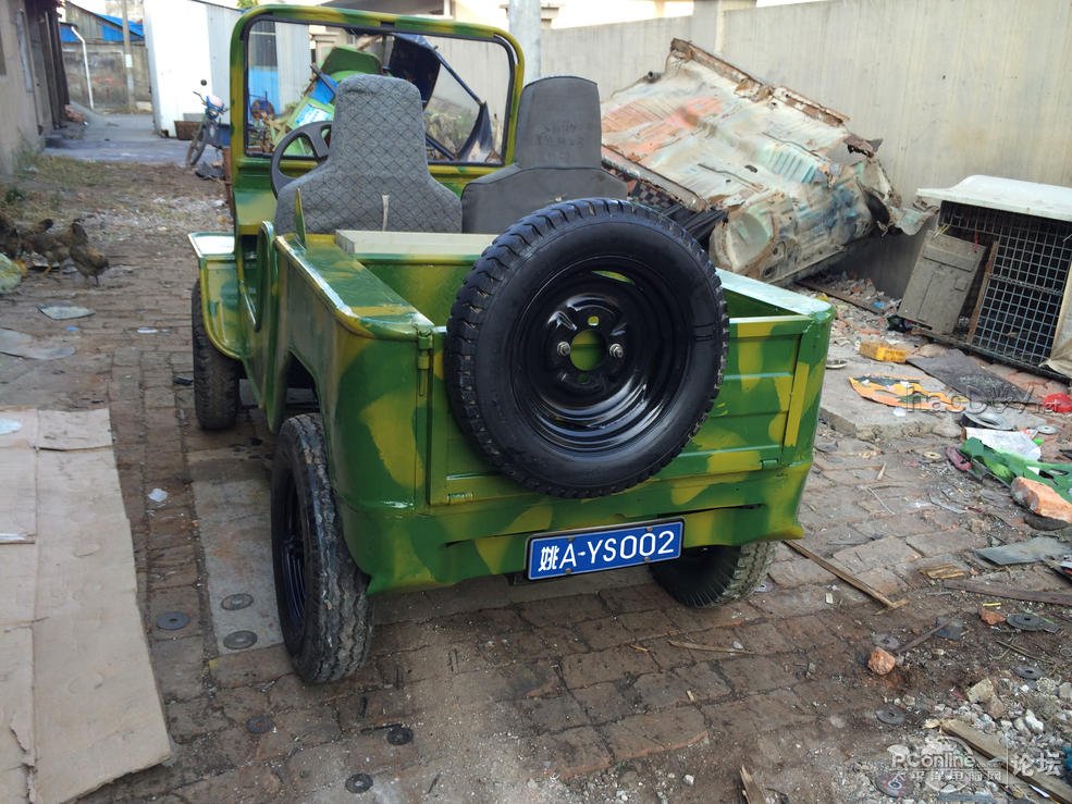 点击查看原图 闭门造车之“永生2号”自制电动越野车 已添加视频 已上牌