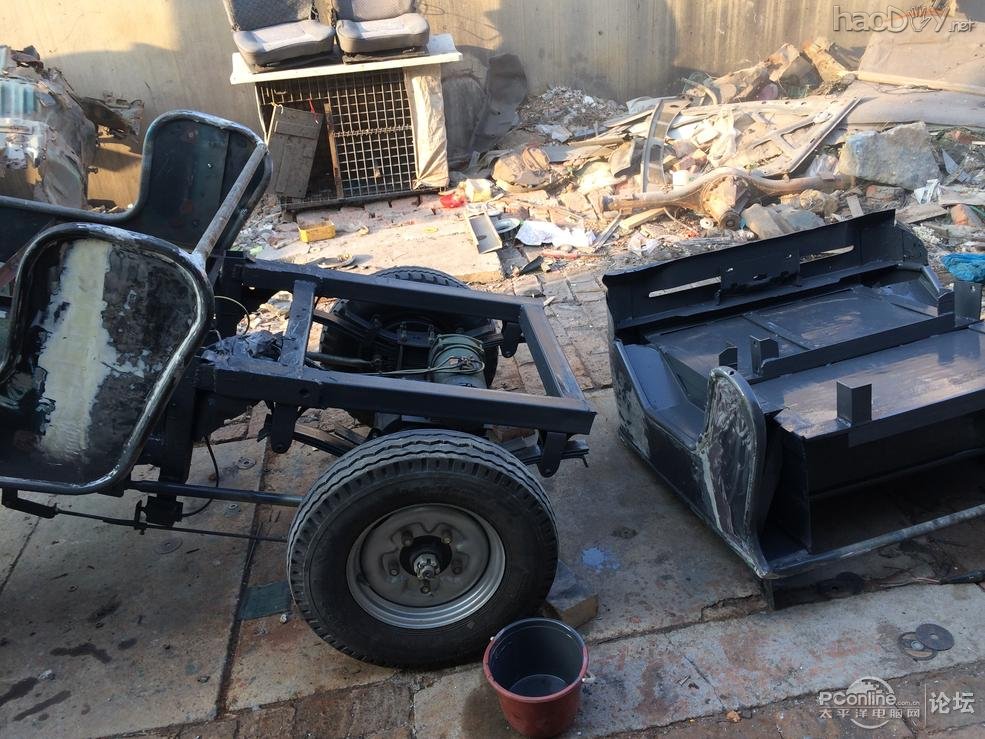 点击查看原图 闭门造车之“永生2号”自制电动越野车 已添加视频 已上牌