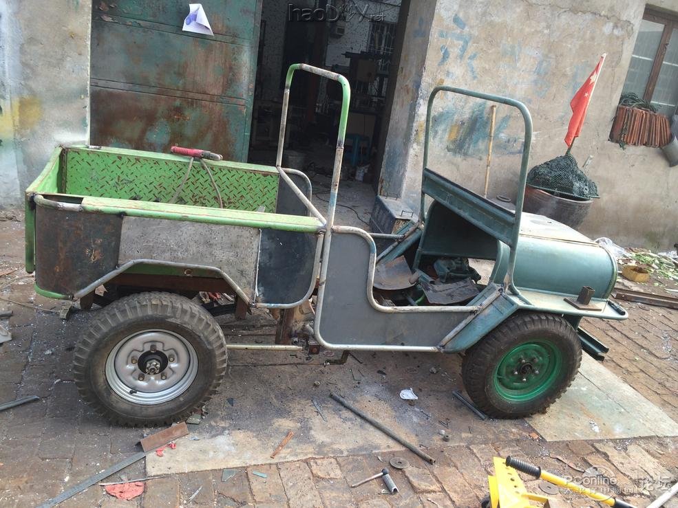 点击查看原图 闭门造车之“永生2号”自制电动越野车 已添加视频 已上牌