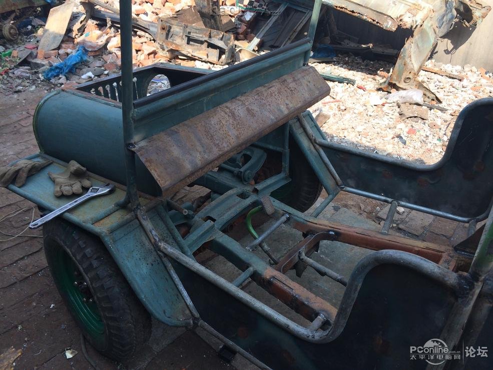 点击查看原图 闭门造车之“永生2号”自制电动越野车 已添加视频 已上牌