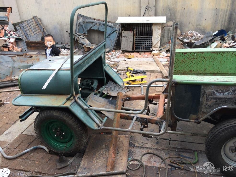 点击查看原图 闭门造车之“永生2号”自制电动越野车 已添加视频 已上牌