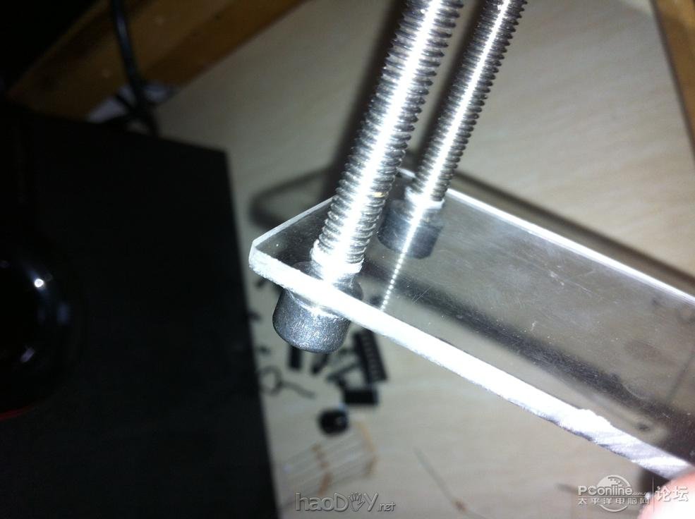 点击查看原图 制作数码管桌面时钟电子钟+亚克力光污染 科技感十足