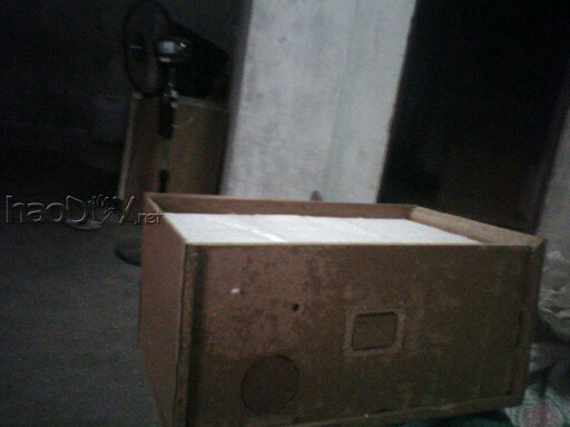 点击查看原图 首台自制半导体制冷片冰箱