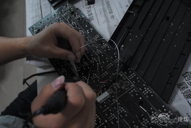 点击查看原图 背光键盘改造记,换灯效果还不错