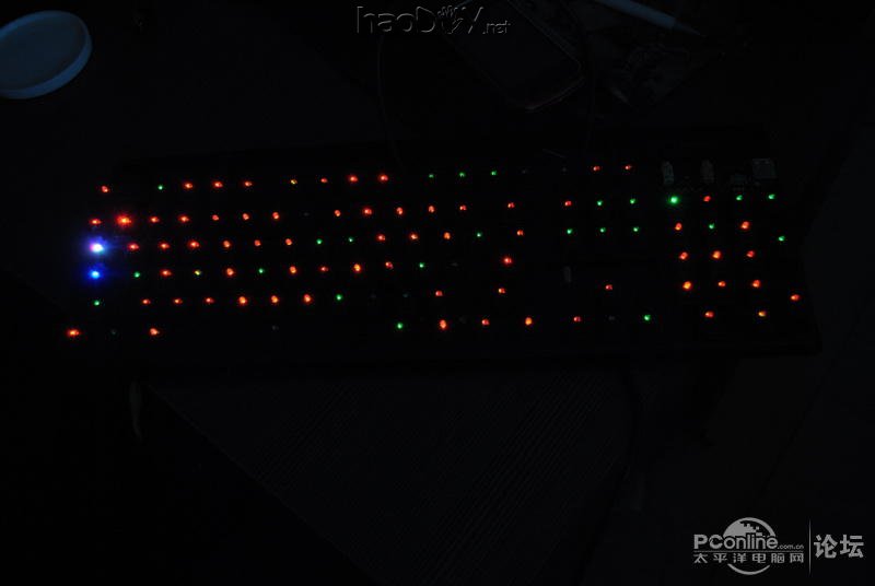 点击查看原图 背光键盘改造记,换灯效果还不错