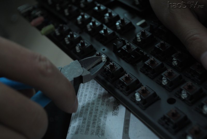 点击查看原图 背光键盘改造记,换灯效果还不错