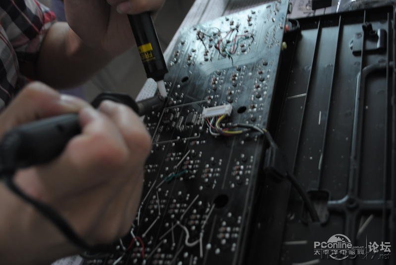 点击查看原图 背光键盘改造记,换灯效果还不错