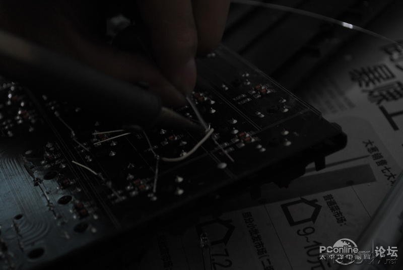 点击查看原图 背光键盘改造记,换灯效果还不错