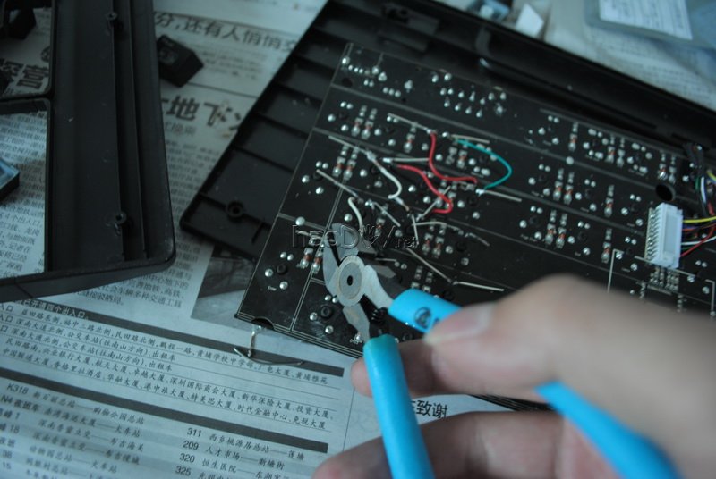 点击查看原图 背光键盘改造记,换灯效果还不错