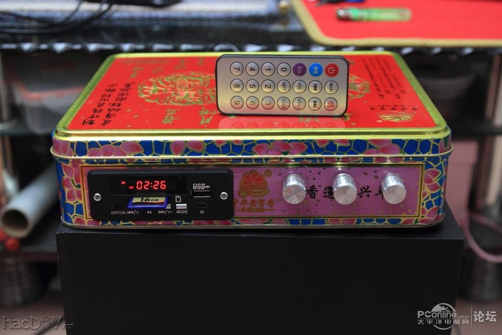 点击查看原图 月饼盒多媒体功放机诞生记