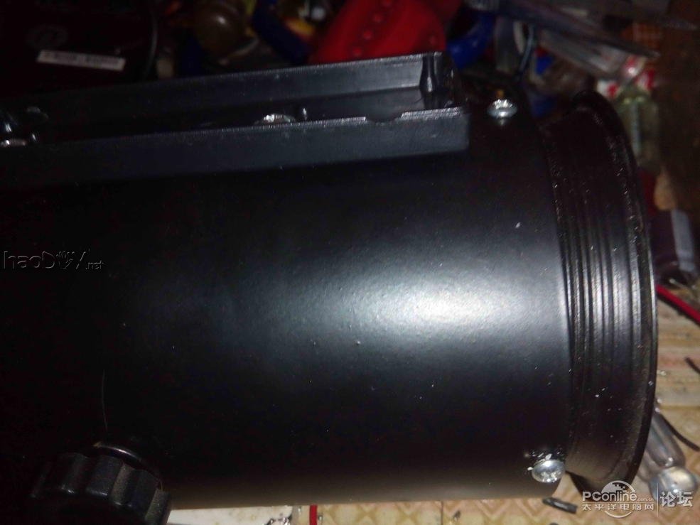 点击查看原图 一只坏LED射灯改装便携式射灯