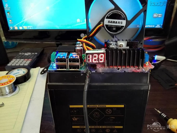 点击查看原图 自制笔记本ups电源