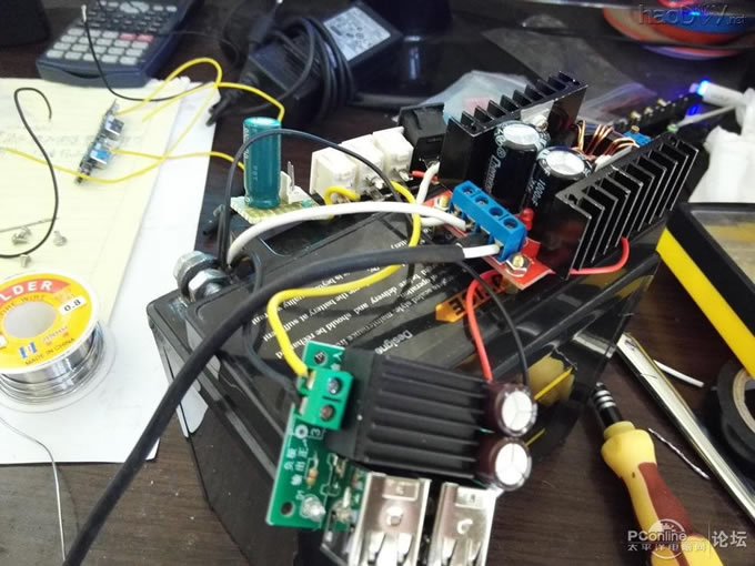 点击查看原图 自制笔记本ups电源