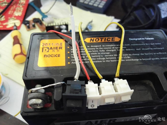 点击查看原图 自制笔记本ups电源