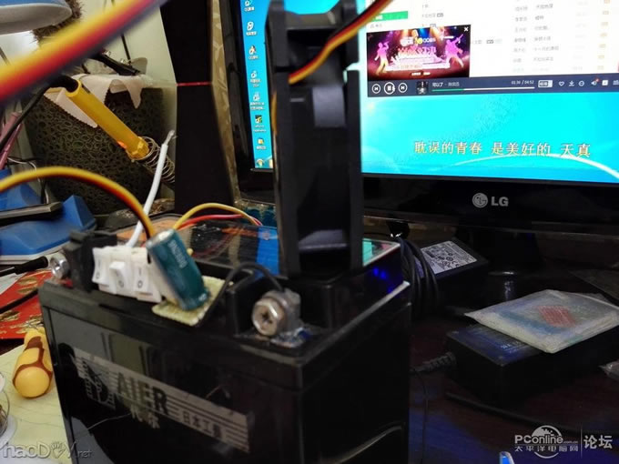 点击查看原图 自制笔记本ups电源