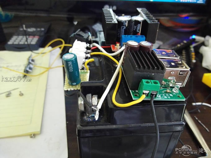 点击查看原图 自制笔记本ups电源
