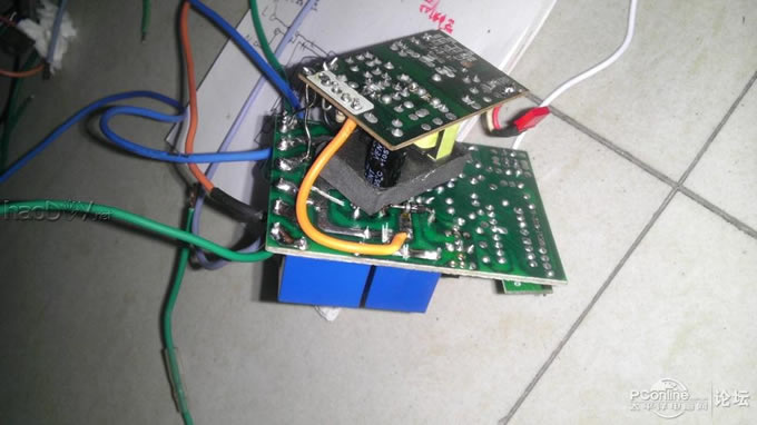 点击查看原图 当遥控开关遇到电风扇时,改造2档位遥控风扇