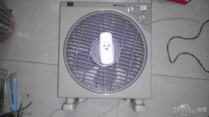 点击查看原图 当遥控开关遇到电风扇时,改造2档位遥控风扇