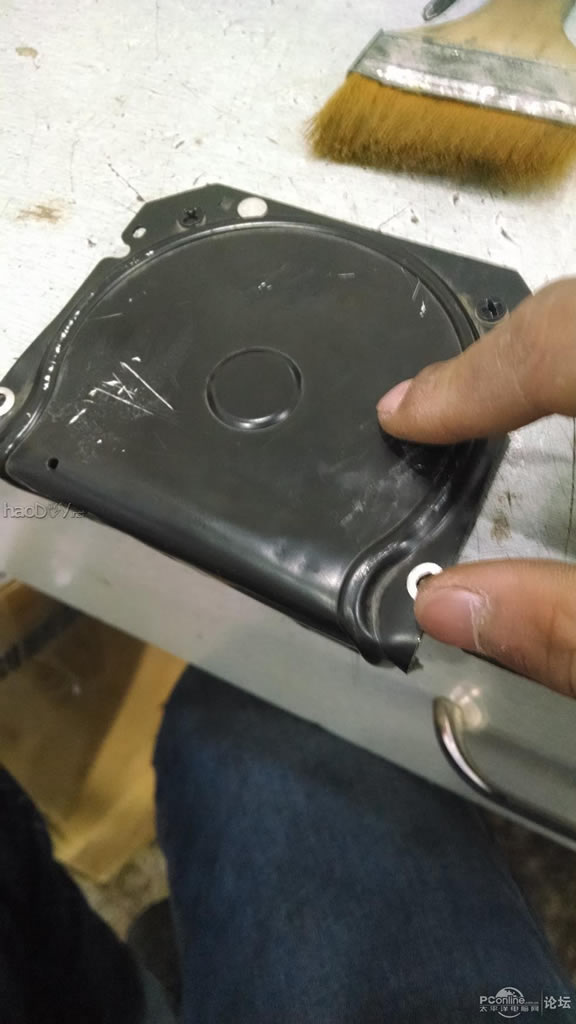 点击查看原图 硬盘变身记!LZ 怒改复古表电子钟