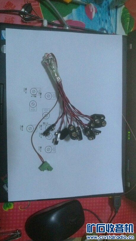 乙电池组 直流三波段四灯电子管收音机 视频