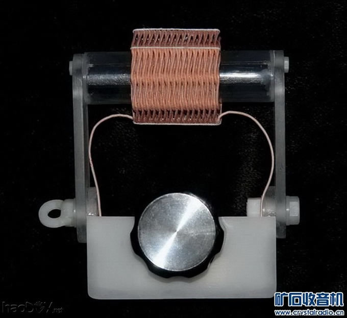 陷波器线圈.jpg 花蓝线圈便携式矿石收音机