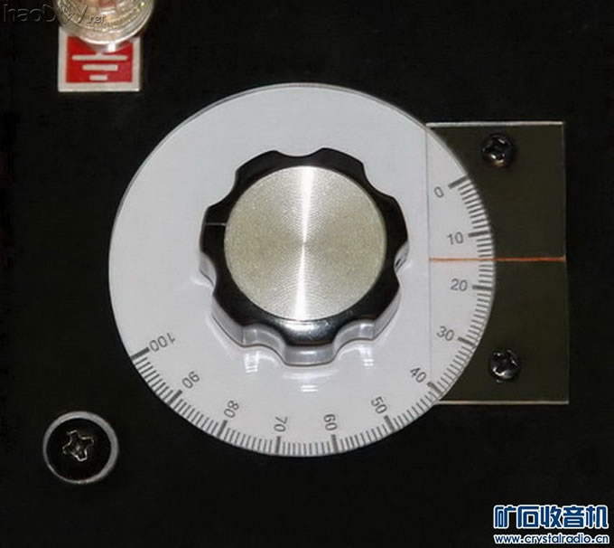 天调度盘.jpg 花蓝线圈便携式矿石收音机