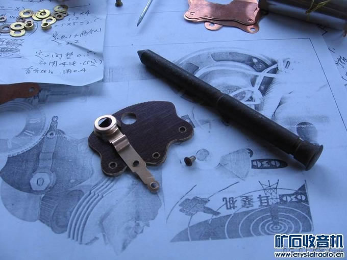 调整大小 IMG_0559.JPG 我diy制作做的矿石收音机