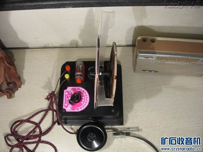 调整大小 IMG_0608.JPG 我diy制作做的矿石收音机