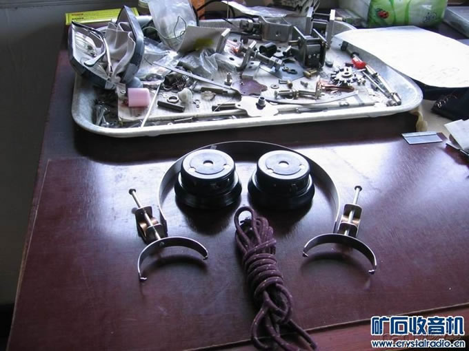 调整大小 IMG_0545.JPG 我diy制作做的矿石收音机