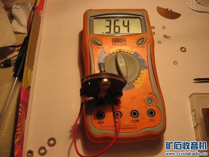 调整大小 IMG_0574.JPG 我diy制作做的矿石收音机