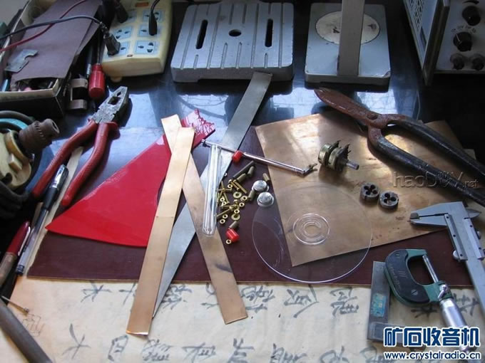 调整大小 IMG_0482.JPG 我diy制作做的矿石收音机
