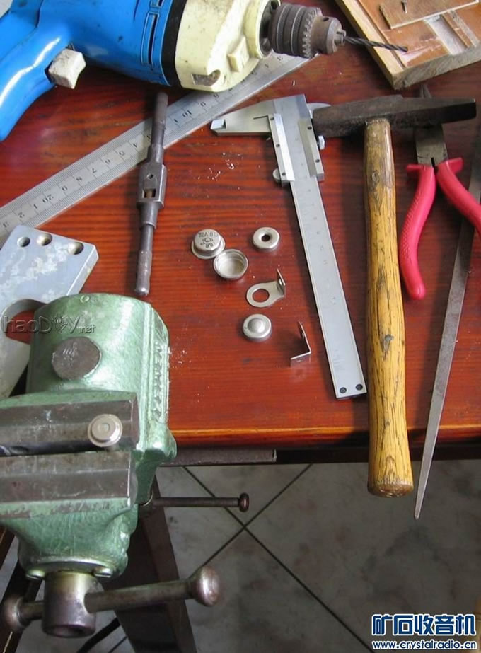 调整大小 IMG_2400.JPG 我diy制作做的矿石收音机
